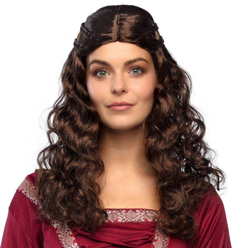 Hnedá historická parochňa pre ženy